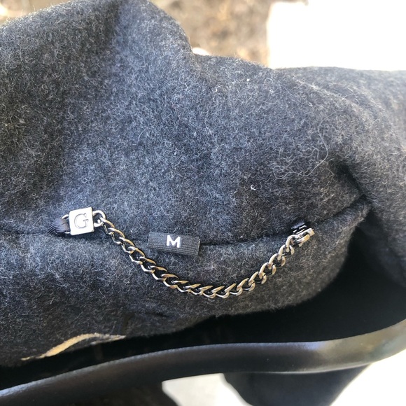 Guess Wool Military Pea Coat - Picture 5 of 6